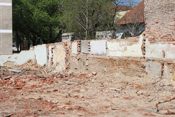 Brick Wall Demolition in Baytown