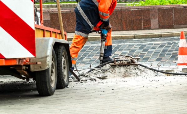 Concrete Driveway Demolition in Baytown
