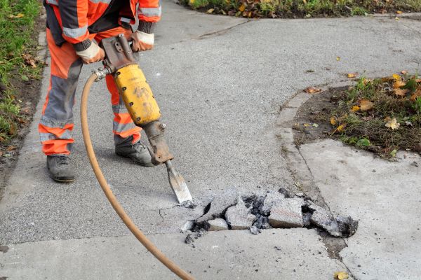 Concrete Sidewalk Removal in Baytown