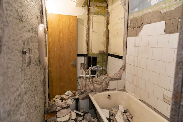 Shower Tile Demolition in Baytown
